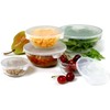 Norpro 10-Piece Nesting Glass Mixing/Storage Bowls with Lids