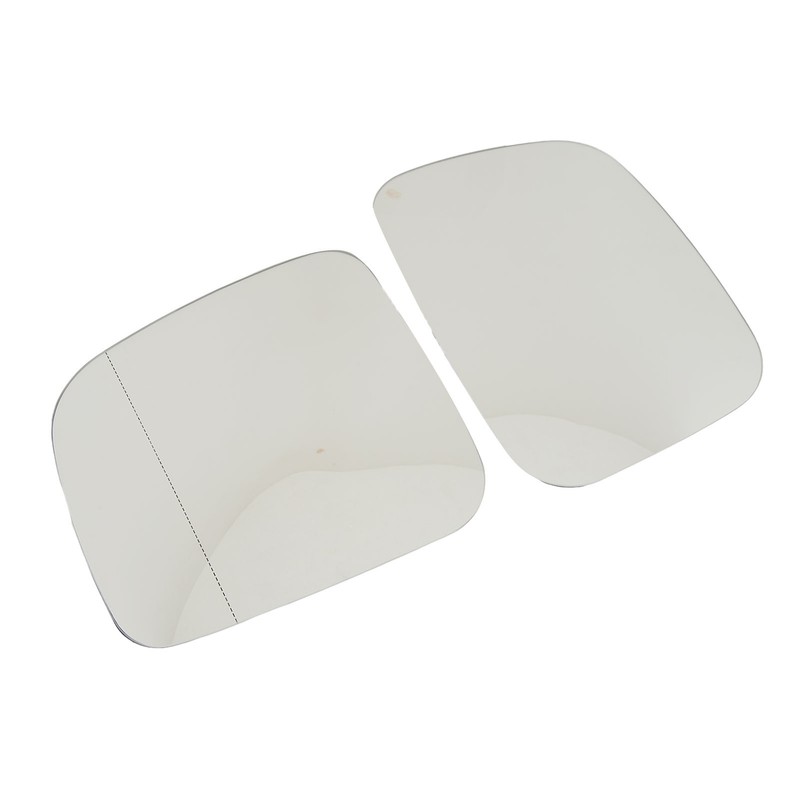 1 Pair Rearview Mirror Heated Glass 7E1857522 Left Right Replacement