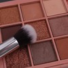 Angled Blush Brush with Black Wooden Handle Bonic wool fiber