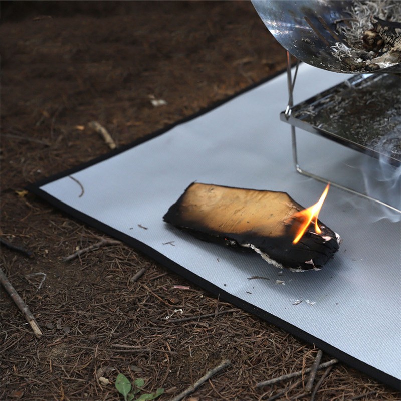 Fireproof Grill Mats Flame Retardant Silicone Multipurpose Heat Resistan BBQ