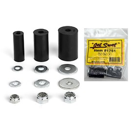 Jet Swet 2062 Kit - Water Stopper for Pipes 1/2", 3/4", 1" - 3 Tools + Replacement Parts Gaskets Nuts, Heavy Duty Plumbing Plugs for Fast Copper PVC Water Line Repairs 65 PSI, Solder Without Draining