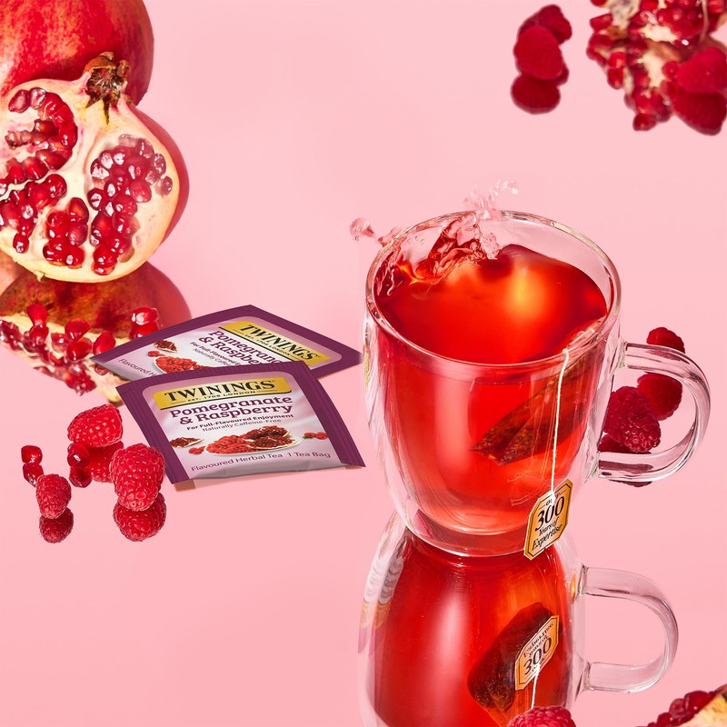 Twinings Fruity Herbal Assorted Caffeine Free Tea Bag Sampler (Pack