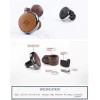 APROFAMILY Leather Steering Wheel Power Knob Luxury Vehicle Spinner