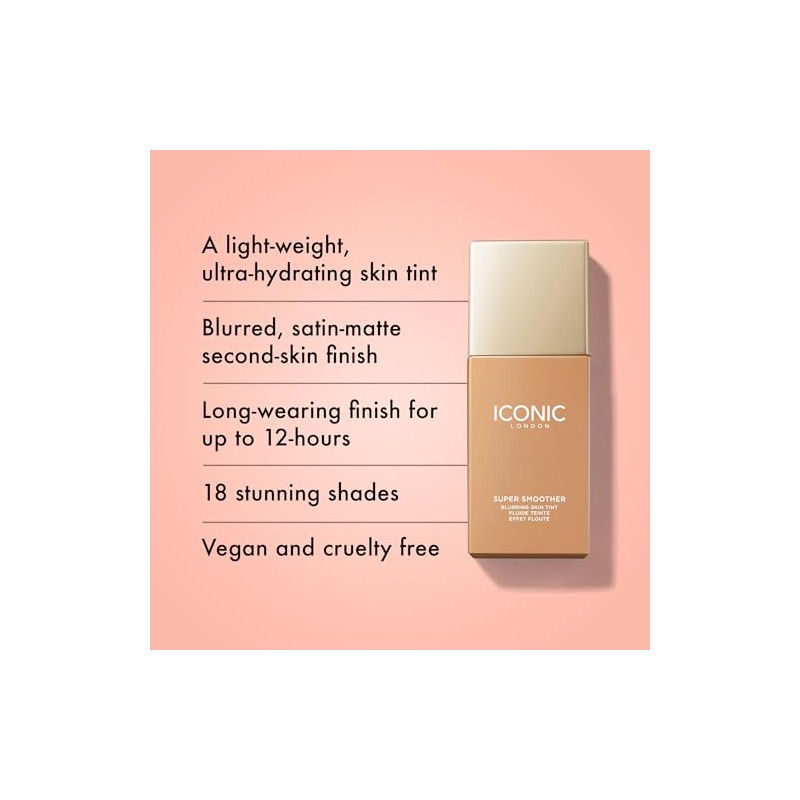 Super Smoother Blurring Skin Tint - Warm Medium by Iconic