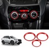 TOMALL 3 Pcs AC Climate Knob Outer Ring Covers Compatible