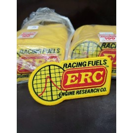 BLENDZALL Vintage Iron On Patch ERC RACING FUELS ENGINE RESEARCH Bonneville Speedweek