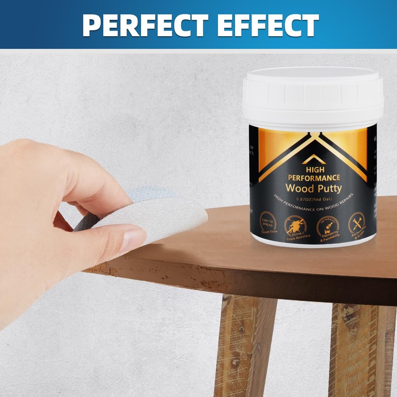 Deuvuo Red Oak Wood Filler, High-Performance Red Oak Wood Putty