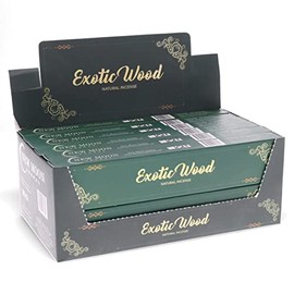 Exotic Woods Incense by New Moon Aromas (12 Packs of 15 Grams) Total 120+ Incense Sticks…
