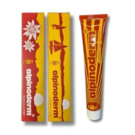 Alpinoderm Sonnencreme pflegt und schützt im Gebirge und am Wasser, mit Edelweissextrakt, Bio-Olivenöl und Jojobaöl, LSF 30, 50ml
