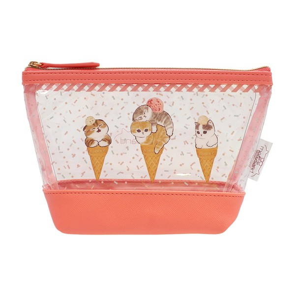 Sunstar Stationery Mofusand Pouch, Clear Boat-shaped Ice S2321637