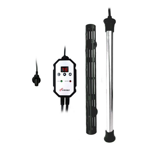 Finnex HMU Digital Aquarium Titanium Heater Series (50 Watts)