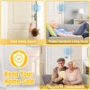 Home Security Door Lock, Upgraded Metal Door Reinforcement Lock, 3"