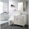 PARLOS 2 Handles Waterfall Bathroom Faucet with Metal Pop-up Drain