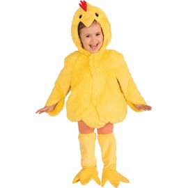Rubies Plush Chicken Costume for Toddlers, Unisex Toddler
