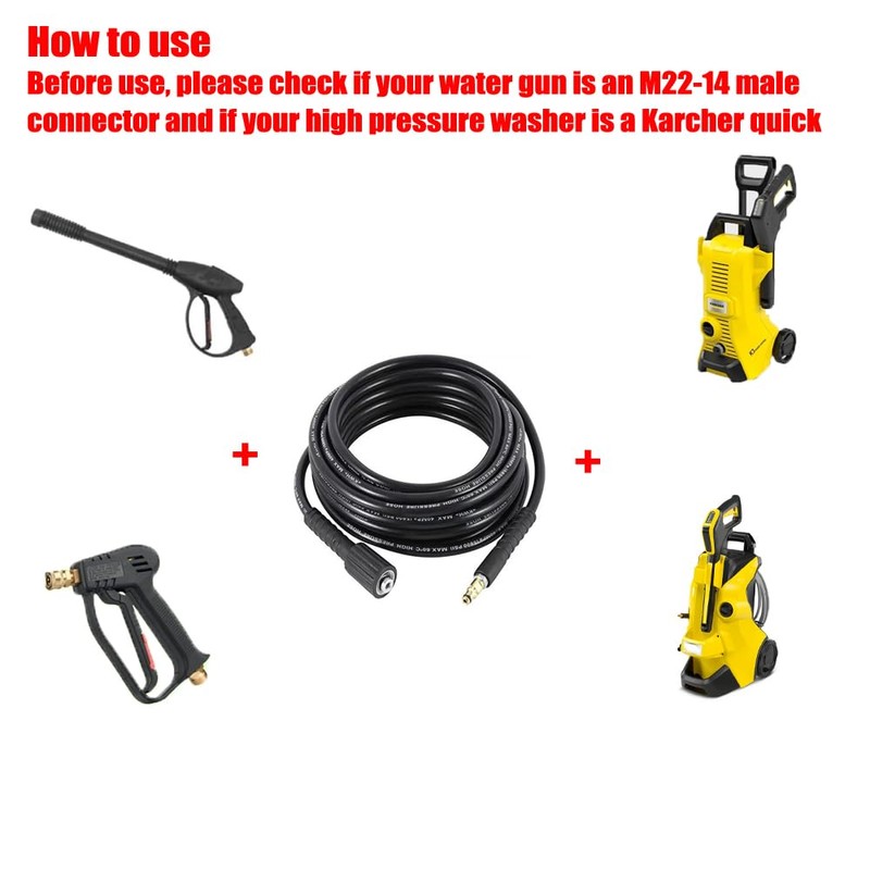 6M Pressure Washer Hose for Karcher K2 K3 K4 K5