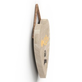 Global Designs Lets Spoon Welsh Love Spoon Wooden Heart Hanging Plaque