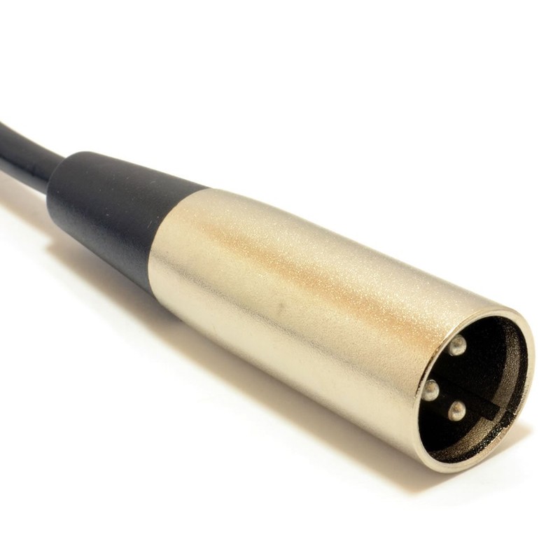 kenable Instrument Cable XLR 3 Pin Plug to 6.35mm Male