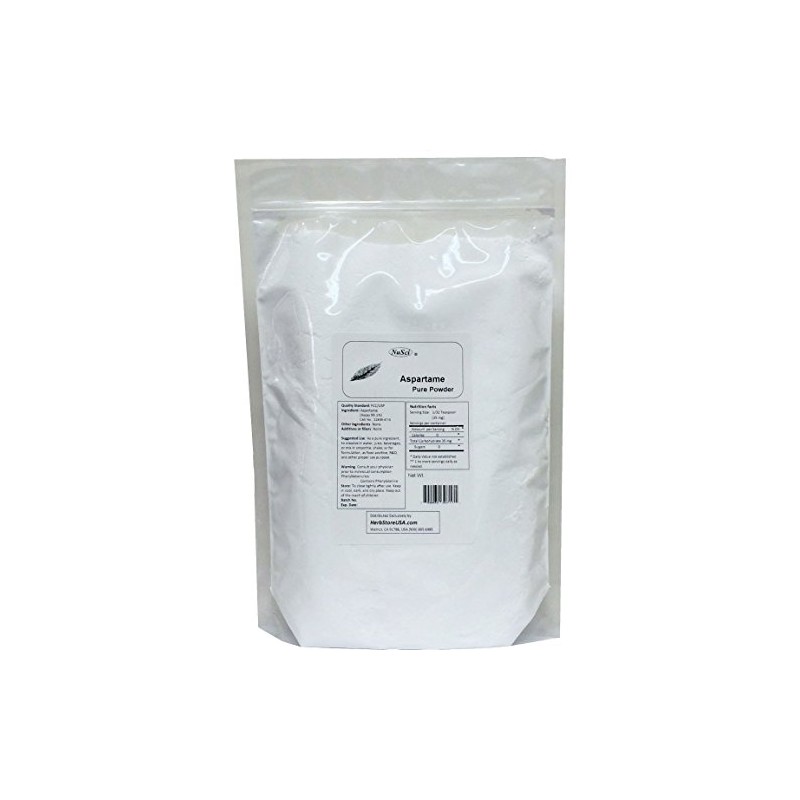 NuSci Aspartame Pure Powder 227 grams (8.0 oz) Low Calorie