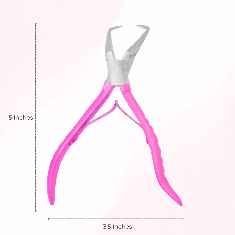 SIVOTE Hair Extension Beads Remover Pliers – Pink Stainless Steel