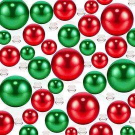 160PCS Floating Beads for Centerpiece Floating Pearls for Vases,Pearl Decor, Wedding, Birthday, Brushes Holder, Multipurpose Use 8/14/20mm