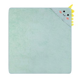 Vxcvzv 1 Piece Hooded Baby Towel Soft Bath Towel Cute Animal Design Bath Towels for Boy and Girl (Dinosaur)