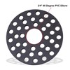 Baudelun 6 inch Drain Cover with Integrated Ports, Floor Drain