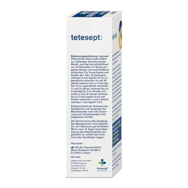 Tetesept Plant Cough Tiller, 125 ml, 125 ml