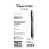 Paper Mate Profile Retractable Ballpoint Pen, Bold Point, Translucent Barrel,