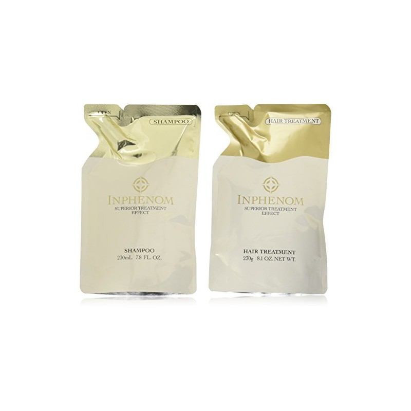 Milbon Inphenom Shampoo, 7.8 fl oz (230 ml), Treatment, 8.1
