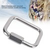Chain Link Stainless Steel 4‑Corner Multifunctional Connection Buckle for Outdoor