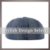 One Limitation CP733 Cotton Denim Pattern Newsboy Socket, Simple, Modern,