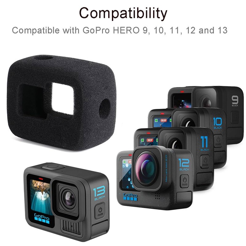 RALSPEC Windslayer Foam Cover for GoPro HERO 13/12 / 11/10