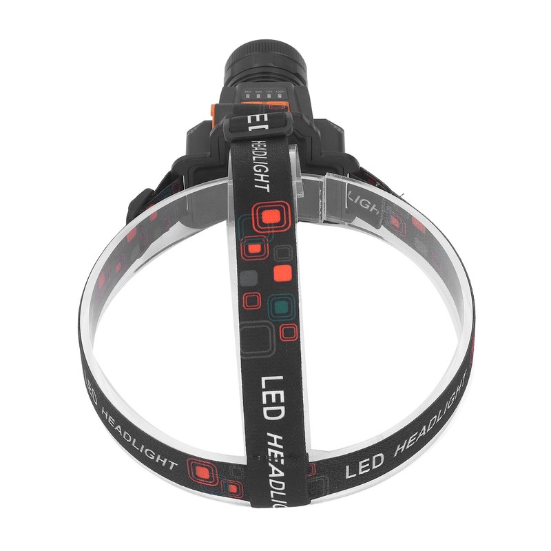 Head Lamp USB Rechargeable 3 Light Modes LED Lens 1500lm