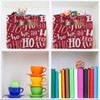 Christmas Rectangular Storage Basket Organizer Bin Shelf Baskets For Clothes