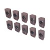 10 Pcs Turning Inserts Carbide CNC Tool Blades Lathe Turning