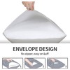 Microfiber Queen Bed Pillowcases 2 Pack, Super Soft Bed Pillow