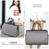 チェック L ボストンバッグ レザー 革 機内持ち込み メンズ レディース 大型 小型