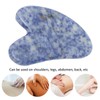 Multifunction Gua Sha Board Heart Shaped Smoothing Surfaces Facial Body