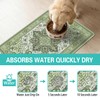 Pet Feeding Mat for Floors Waterproof Dog Mat for Food