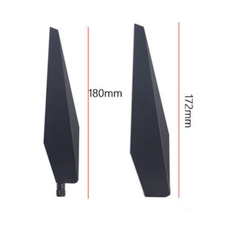 4PCS SMA Female Dual Frequency Omnidirectional Antenna Compatible with ASUS