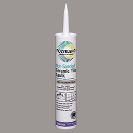 Custom Building Products Polyblend Delorean Grey Siliconized Acrylic Caulk 10.5 oz.