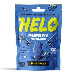 HELO Energy Gummies, Blue Razz (10CT)