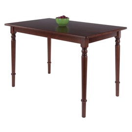 Winsome Ravenna Dining Table for 6 People, 47" Rectangular Kitchen Table, Walnut