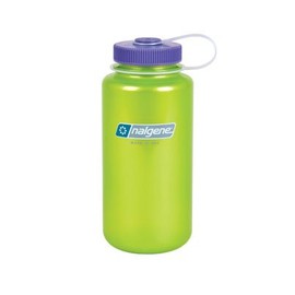 Nalgene Bottle 'Everyday Wide Mouth' – 1 L, Translucent, Lime