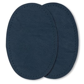 Prym 2 x Black Nappa Leather Patches 929252