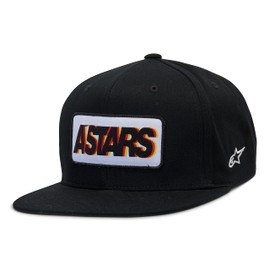Alpinestars Men's Speedbar Snapback Hat Baseball Cap, Black, One Size