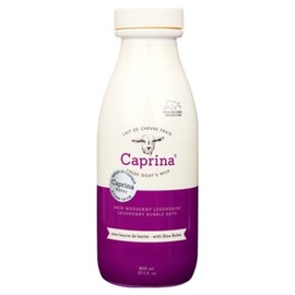 Caprina Goat Milk Bubble Bath Shea Butter Flavor, 1 unit, 800ml / 카프리나 산양밀크 버블배스 시어버터향, 1개, 800ml