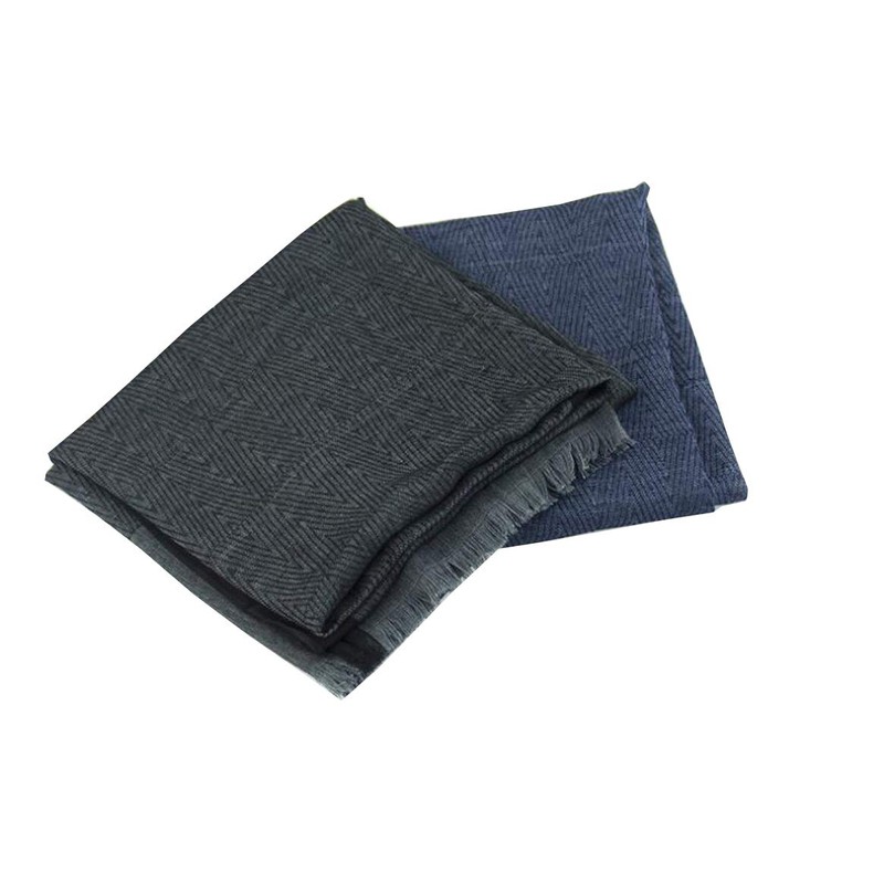 DAMILY Men's Scarf, Large, Autumn/Winter, Men's Scarf, Cotton, Shawl, Medium