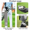 DYJYBMY Always Wash Your Balls Funny Golf Towel, Embroidered Grey
