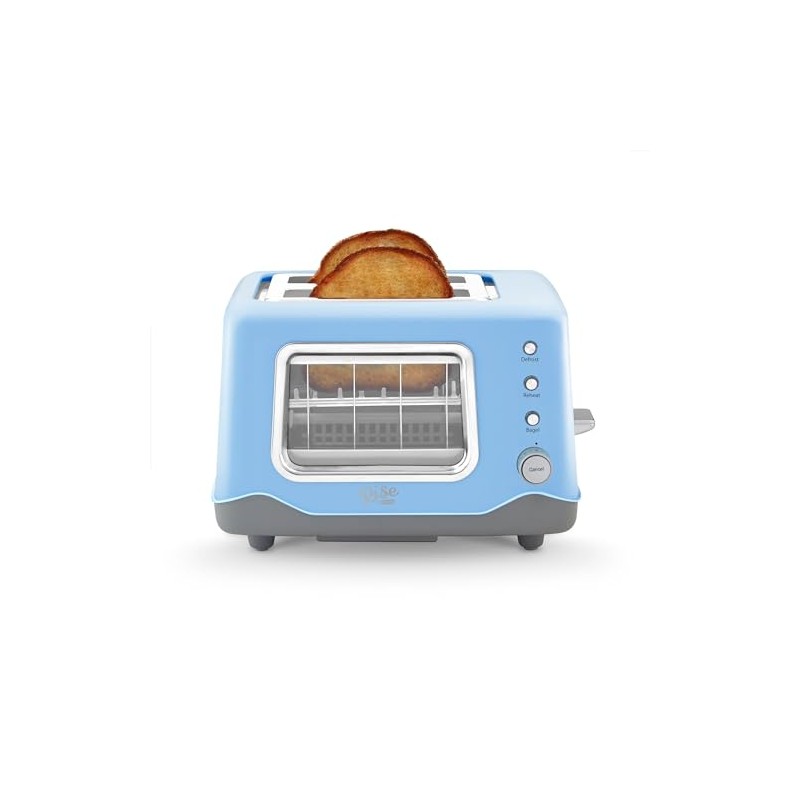 Rise by Dash Clear View 2-Slice Toaster